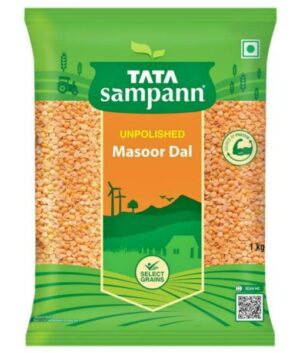 Tata Sampann Unpolished Masoor Dal 1kg